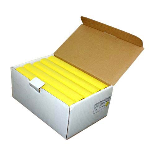 1-1/2" Yellow Plastic Binding Combs (50pk) - Clearance Sale