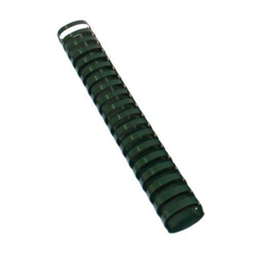 1-1/4" Hunter Green Plastic Binding Combs - 50pk