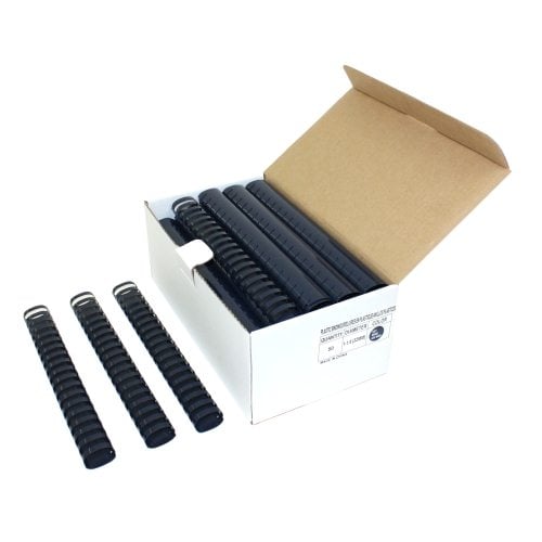 1-1/4" Navy Plastic Binding Combs - 50pk