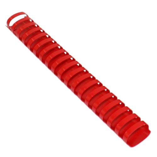 1-1/4" Red Plastic Binding Combs - 50pk