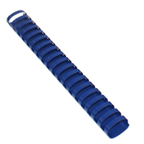 1-1/4" Royal Blue Plastic Binding Combs - 50pk