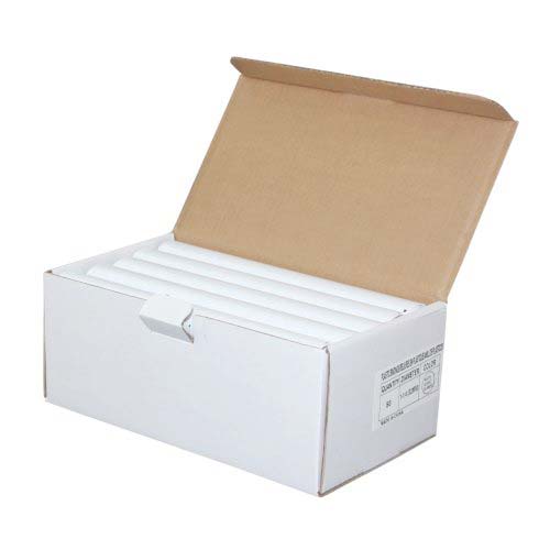 1-1/4" White Plastic Binding Combs - 50pk