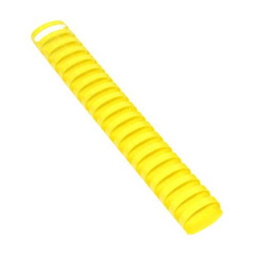 1-1/4" Yellow Plastic Binding Combs (50pk) - Clearance Sale