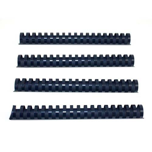 1-1/8" Navy Plastic Binding Combs - 50pk