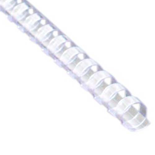 1/2" Clear Plastic Binding Combs - 100pk