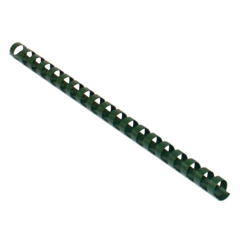 1/2" Hunter Green Plastic Binding Combs - 100pk