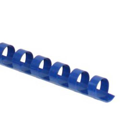 1/2" Royal Blue Plastic Binding Combs - 100pk
