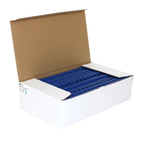1/2" Royal Blue Plastic Binding Combs - 100pk