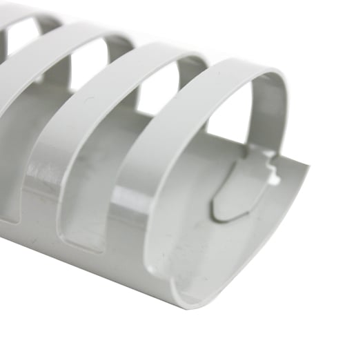 1-3/4" Grey Plastic Binding Combs - 50pk