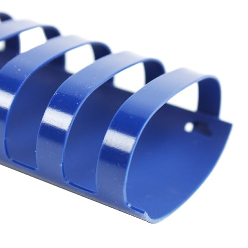 1-3/4" Royal Blue Plastic Binding Combs - 50pk