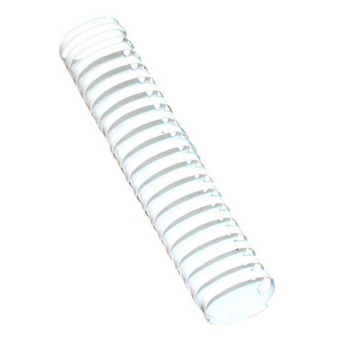 1-3/4" White Plastic Binding Combs - 50pk