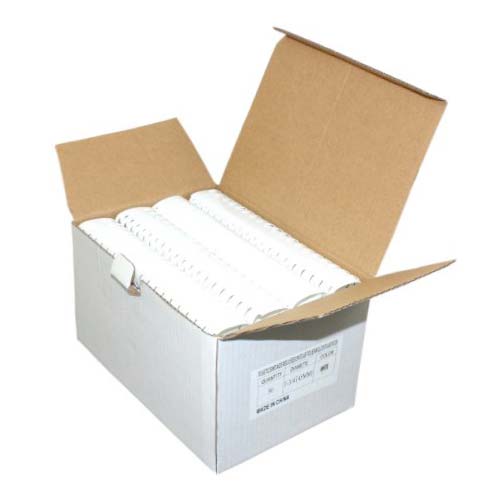 1-3/4" White Plastic Binding Combs - 50pk