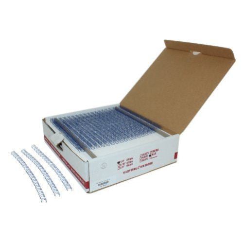 1/4" Blue Spiral-O 19 Loop Wire Binding Combs - 210pk