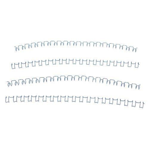 1/4" Blue Spiral-O 19 Loop Wire Binding Combs - 210pk