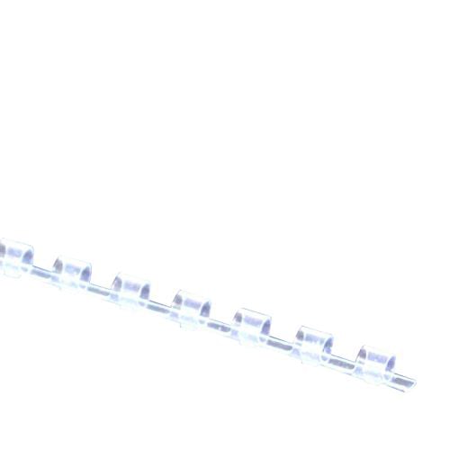 1/4" Clear Plastic Binding Combs - 100pk