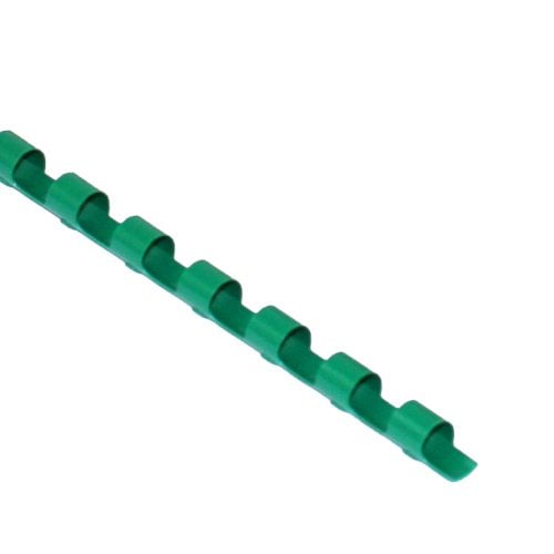 1/4" Green Plastic Binding Combs - 100pk