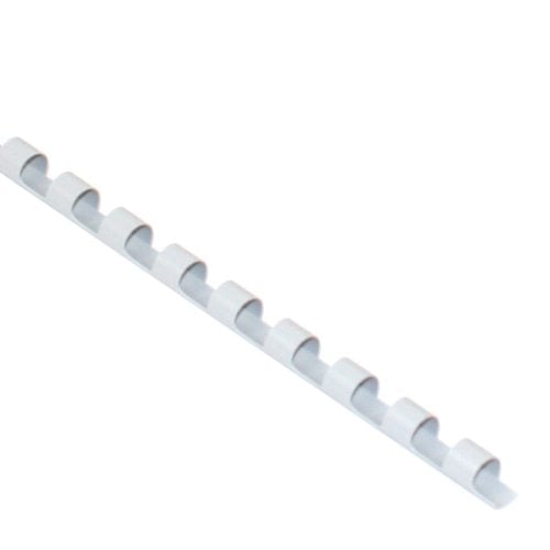 1/4" Grey Plastic Binding Combs - 100pk