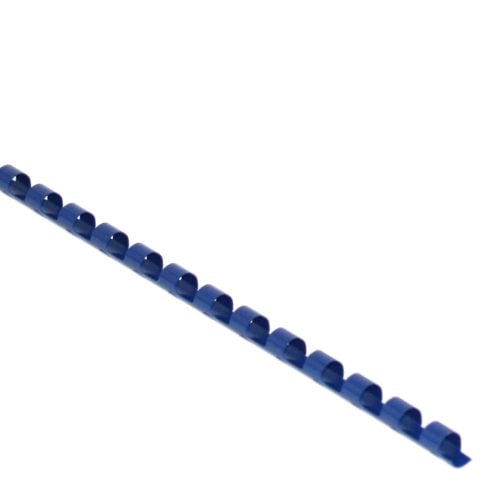 1/4" Royal Blue Plastic Binding Combs - 100pk