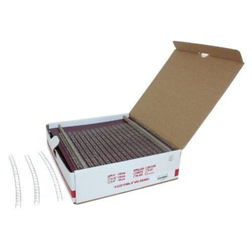 1/4" Silver Spiral-O 19 Loop Wire Binding Combs - 100pk