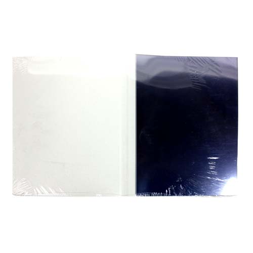 1/4" White Grain ThermaBind Covers (25pk) - 2513531