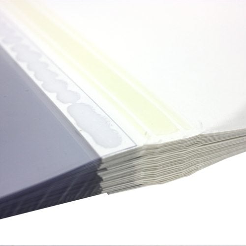 1/4" White Grain ThermaBind Covers (25pk) - 2513531
