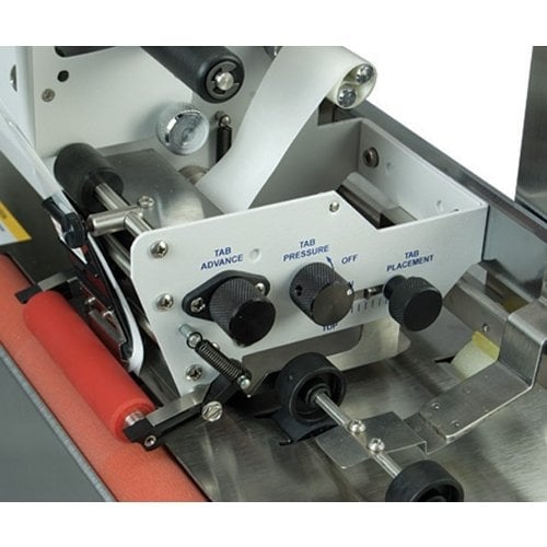 1.5" Translucent (No-Perforation) Roll Tabs for Formax FD 262 and FD 282 Tabbers - 8 Rolls