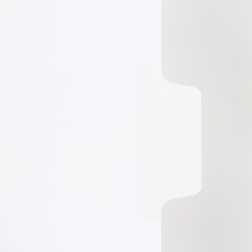 1-5th Cut Writable Mylar  - Collated Letter Size Side Tab Legal Indexes - 5 Sets