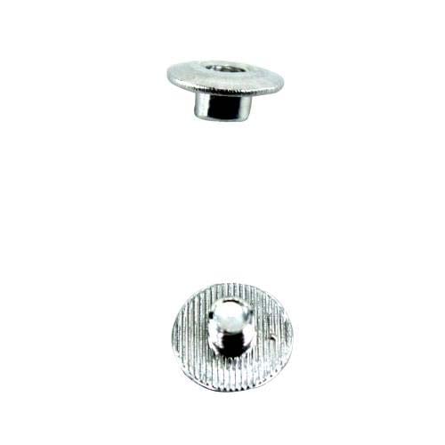 1/8" Silver Aluminum Screw Posts - 100pk