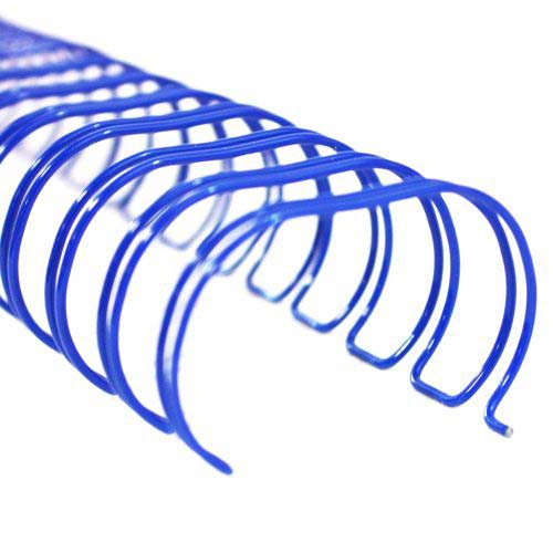 1" Blue Spiral-O 19 Loop Wire Binding Combs - 100pk
