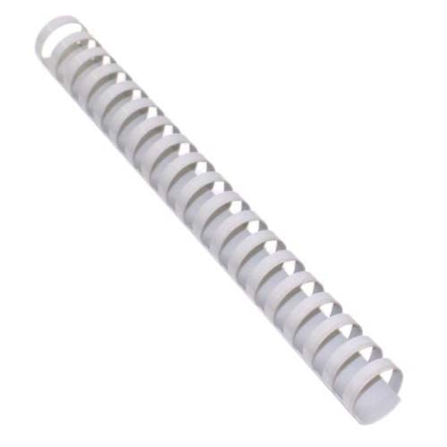 1" Grey Plastic Binding Combs - 50pk