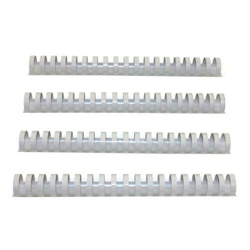 1" Grey Plastic Binding Combs - 50pk