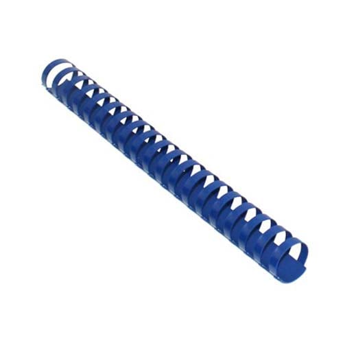 1" Royal Blue Plastic Binding Combs - 50pk