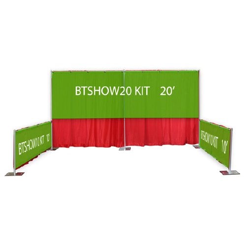 20' Trade Show Banner Backdrop Kit - BTSHOW20