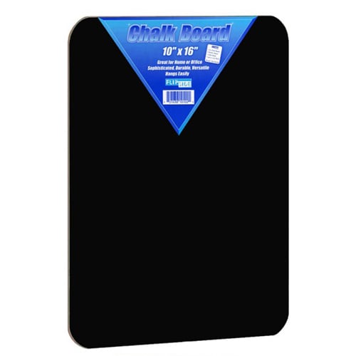 10" x 16" Black Chalkboard Lap Boards - 12pk