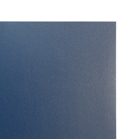 Royal Blue/Navy 9" x 11" Regency Leatherette Vinyl Covers With Windows - 100pk