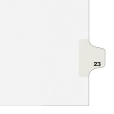 Avery 23 Individual Number Legal Index Avery Style Dividers 25pk - 1023