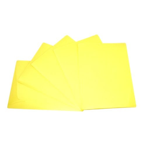 10mil 5" x 7" Photo Size Sticky Back Laminating Pouches 100pk