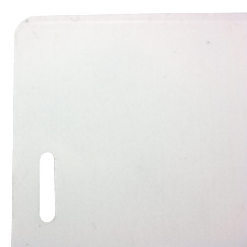 Blue 10mil Credit Card Pouches with Short Side Slot