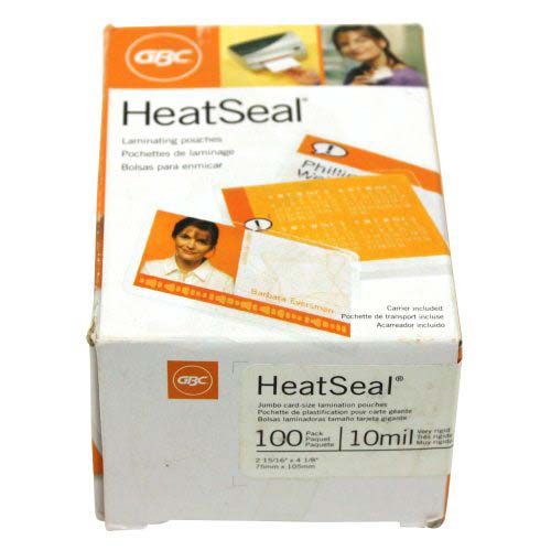 10mil GBC Longlife Medium Index Card Pouches 3740420