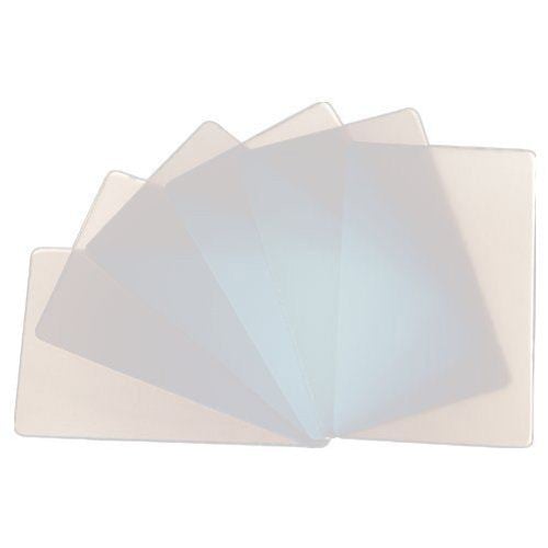 10mil Matte Clear Credit Card Laminating Pouches - 100pk
