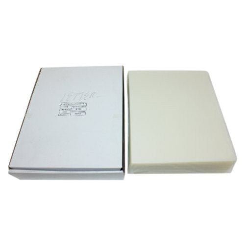 10mil Matte Clear Letter Size Laminating Pouches - 50pk