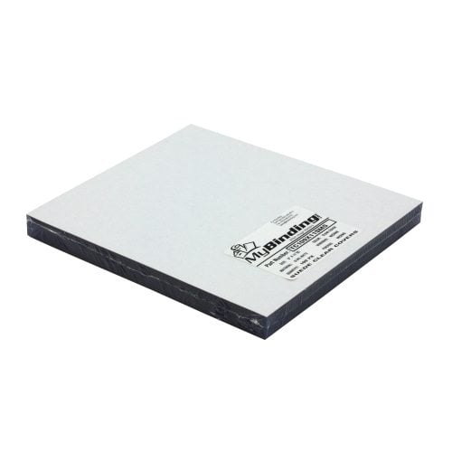 10mil Matte/Matte 9" X 11" Index Allowance Frosty Clear Covers [Unpunched, No Tissue] - 100pk - Clearance Sale