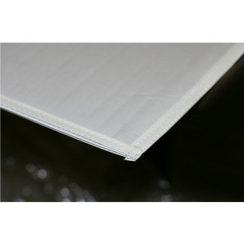 10mil Rigid Clear PVC Archival Print Pockets with White Sewn Border