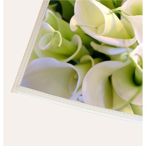 10mil Rigid Clear PVC Archival Print Pockets with White Sewn Border
