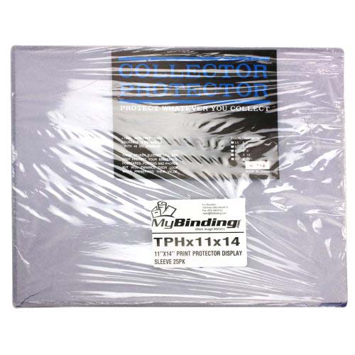 11" x 14" Print Protector Display Sleeve - 25pk