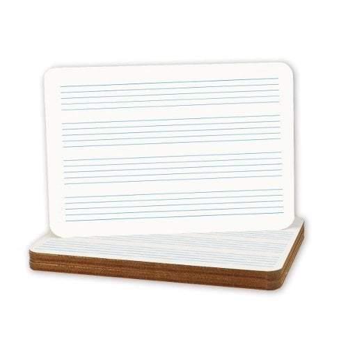 11" x 16" Music Staff Dry Erase Lap Boards - 12pk