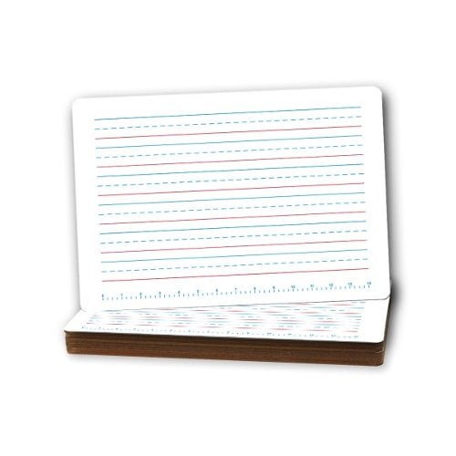 11" x 16" Primary Handwriting Dry Erase Lap Boards - 12pk