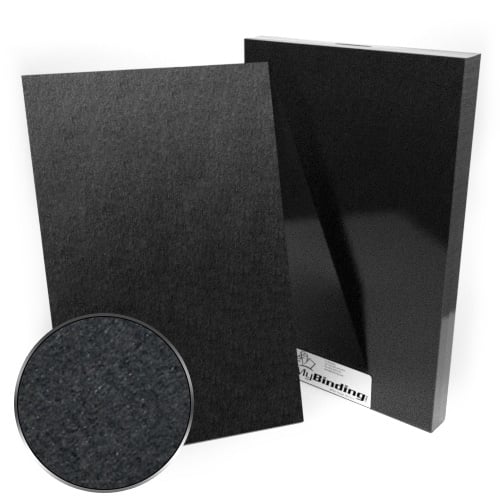 11" x 17" 100pt Black Chipboard Covers - 25pk