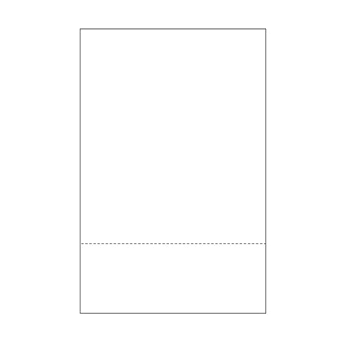 11" x 17" Single-Perforated 3" from bottom - 500 Sheets