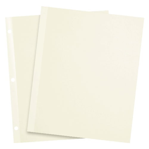 90lb Ivory Reinforced Edge Paper